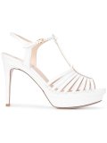 T-bar platform sandals