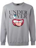 slogan graphic print sweatshirt
