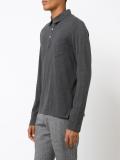 longsleeved jersey polo shirt