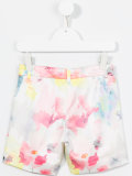 floral print shorts