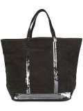 sequin trim shopper 