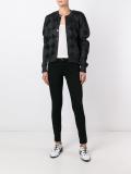 jacquard button down cardigan