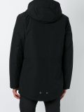 hooded short coat