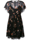 floral print sheer dress