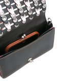 zip detail shoulder bag