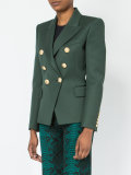 peaked lapel blazer
