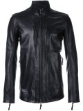 high neck zipped jacket