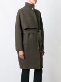 funnel neck coat