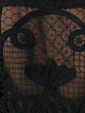 lace cat panel dress