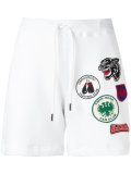 patches track shorts