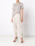 'Beatriz' asymmetrical hem top