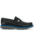 slip-on contrasting loafers
