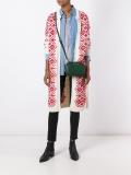 geometric pattern long cardigan