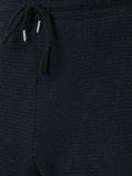woven track shorts
