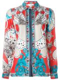 baroque print shirt