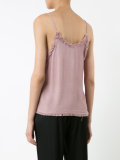 fringe-hem tank top