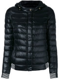 hooded down jacket