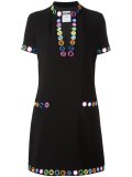 mirror embroidered dress