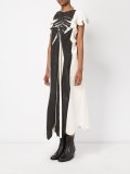 asymmetric midi dress