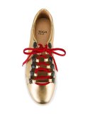embellished eyelet sneakers