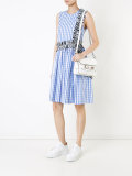 checked print dress