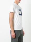 'café kitsuné' print T-shirt