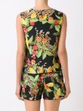 silk printed top