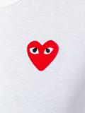 heart print T-shirt