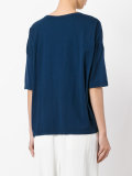 gathered front T-shirt 