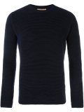 ribbed crew neck jumper