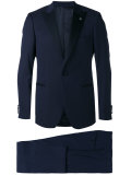 pointed lapels two-piece suit