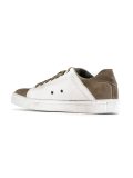 contrast panel sneakers
