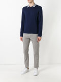 collar sweatshirt 