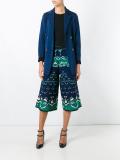 intarsia short trousers