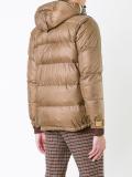 zip up padded jacket