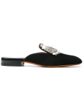embellished mules