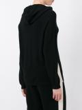 stripe track hoodie 