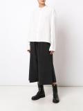 'Draughtsman' draped shirt