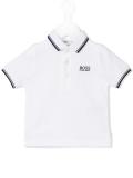 embroidered logo polo shirt