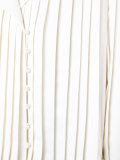pleated trim jacket 