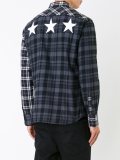 three star plaid shirt