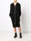 boiled oversized zip hoodie