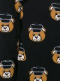 biker bear cardigan