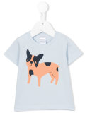dog print T-shirt 