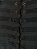 lace detail buttoned blouse