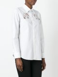 floral beaded shirt