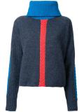 colour block jumper