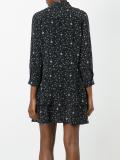 stars print shift dress