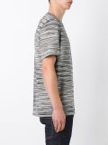'Distorted Stripe'T恤