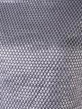 woven effect crop T-shirt